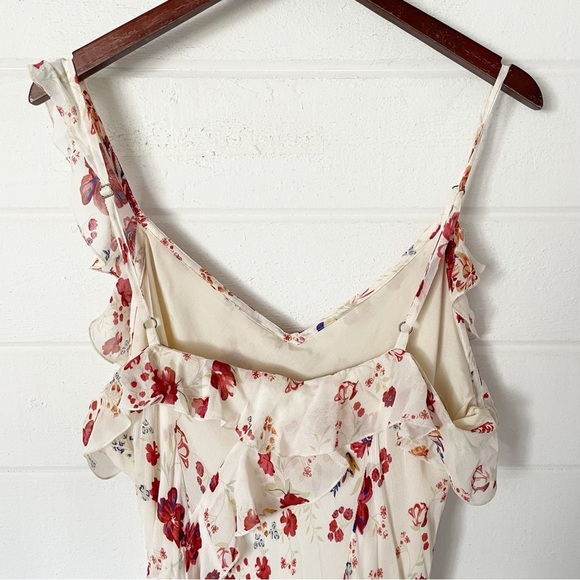 NWT Anthropologie Let Me Be Sleeveless Ruffle Floral
Maxi Dress Size 14 - Picture 10 of 15